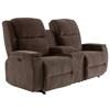 Colton Power Reclining Fabric Loveseat with Console (L740RY4 21626) image 1