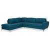 Vivy Fabric 2 pc Sectional (77783-13/77783-36-KEYLARGO-TURQUOISE) image 1
