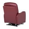 Yates Power Leather Recliner with Wall Recline (43012-31-TULSAII-RUSSET) image 2