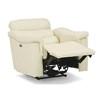 Fauteuil inclinable motorisé Zara en cuir avec inclinaison à proximité du mur (41133-31-ALLEGRO-CANVAS) image 4
