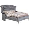 Alzir Queen Upholstered Platform Bed (CM7150Q-BED) image 1