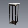 2033 Square White Marble Stand image 1
