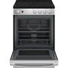 24-inch Freestanding Electric Range with Removable Backguard (JCAS640RMSS) image 4