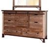 Antique Multicolor 6-Drawer Dresser (IFD969DSR) image 1