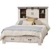 Pueblo California King Bookcase Bed with Storage (IFD3601HBDEK/IFD3601PLTCK) image 1