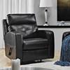 Chloe Power Leather Recliner (Chloe 40472-MEC-OP Power Recliner) image 1