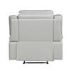 Darwan Leather Look Recliner (9999GY-1) image 2