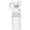 Stacked Washer/Dryer Electric Laundry Center (WET4124HW) image 3
