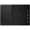 30-inch Built-in Electric Cooktop with Reversible Grill and Griddle (MEC8830HB) image 2