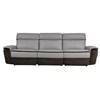 Laertes Power Reclining Fabric and Leather 3 pc Sectional (8318-3PW*) image 1