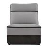 Laertes Power Reclining Fabric and Leather 3 pc Sectional (8318-3PW*) image 5