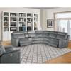 Parthenon Power Reclining Fabric 6 pc Sectional (MPAR#810-TIT/MPAR#811LPH-TIT/MPAR#811RPH-TIT/MPAR#840-TIT/MPAR#850-TIT/MPAR#860-TIT) image 3