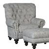 Stationary Fabric Chair (9310F40 Chair - Holloway Stone) image 1