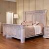 Terra White California King Panel Bed (IFD1022HDBD-EK/IFD1022FTBD-EK/IFD1022RAIL-MCK) image 1