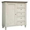 Stone 5-Drawer Chest (IFD4691GMC) image 1
