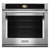 30-inch, 5.0 cu.ft. Built-in Single Wall Oven with True Convection (KOSE900HSS) image 1