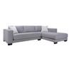 Fabric 2 pc Sectional (2802-07/2802-08) image 1