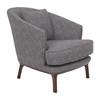 Fauteuil fixe en tissu (2883-C) image 1