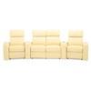 Flicks Power Reclining Leather 3 pc Sectional (41416-5E/41416-4E/41416-6E-TULSAII-LEMON) image 1