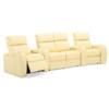 Flicks Power Reclining Leather 3 pc Sectional (41416-5E/41416-4E/41416-6E-TULSAII-LEMON) image 3