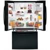 36-inch, 25.9 cu. ft. French 3-Door Refrigerator with Ice and Water (GFSF6KKXBB) image 2