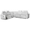 Reilly Power Reclining Leather 5 pc Sectional (4059-185/4059-410/4059-500/4059-485/4059-195) image 1