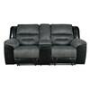 Earhart Reclining Fabric Loveseat with Console (2910294) image 1