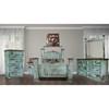 Mansion Turquoise Queen Poster Bed (Mansion Turquoise Queen Bed) image 2