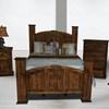 Mansion Antique Queen Poster Bed (Mansion Antique Cross Queen Bed) image 1