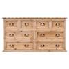 Rope and Star 8-Drawer Dresser (COM072) image 1