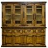 Wood Dining 2 pc China Cabinet (ZLUNA-TV-11) image 1