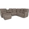 Trouper Power Reclining Fabric 4 pc Sectional (4DU724/04C724/40S724/4VV724 E153765) image 1