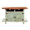 TV Stand with Cable Management (VSERU-PT-COM29TURQ) image 1