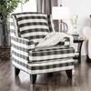 Patricia Stationary Fabric Accent Chair (SM8171-CH-ST) image 1