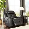 Kempten Rocker Leather Look Recliner (8210525) image 8