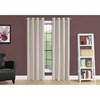I 9818 2 pc Curtain Panel - Ivory image 3