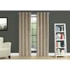I 9820 2 pc Curtain Panel - Beige image 3