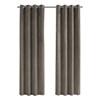 I 9827 2 pc Curtain Panel - Taupe image 1