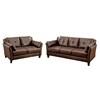 Pierre Stationary Leatherette Sofa (CM6717BR-SF-PK) image 4