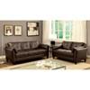 Pierre Stationary Leatherette Sofa (CM6717BR-SF-PK) image 5