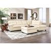 Simmons Bonded Leather 2 pc Sectional (Simmons 9569 Sectional - Pearl) image 1