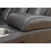 Turbulance Power Leather Look Recliner (8500113) image 7