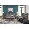 Turbulance Power Reclining Leather Look Loveseat (8500118) image 13