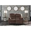 Bolzano Reclining Leather Look Loveseat (9380286) image 3