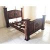 Rustic Texas Star King Mansion Bed (Rustic Texas Star King Mansion Bed - Dark Oak) image 2