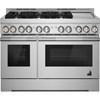 Rise 48-inch Professional-Style Gas Range with with Chrome-Infused Griddle (JGRP548HL) image 1
