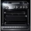 Cuisinière professionnelle à biénergie Rise de 36 po avec plaque chauffante infusée de chrome et assistance à la vapeur (JDSP536HL) image 2