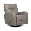 Torrington Swivel Glider Leather Recliner (43020-34-CLASSIC-SABLE) image 1