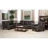 Fauteuil fixe en cuir (3135) image 2