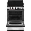 24-inch, Freestanding Electric Range with Upswept SpillGuard™ Cooktop (YWFE50M4HS) image 2